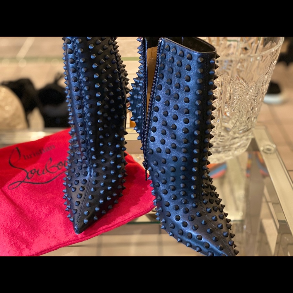 Christian Louboutin Snakilta Boots